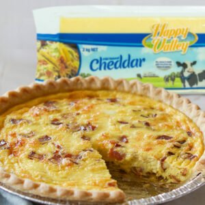 Cheddar Block - Quiche Lorraine